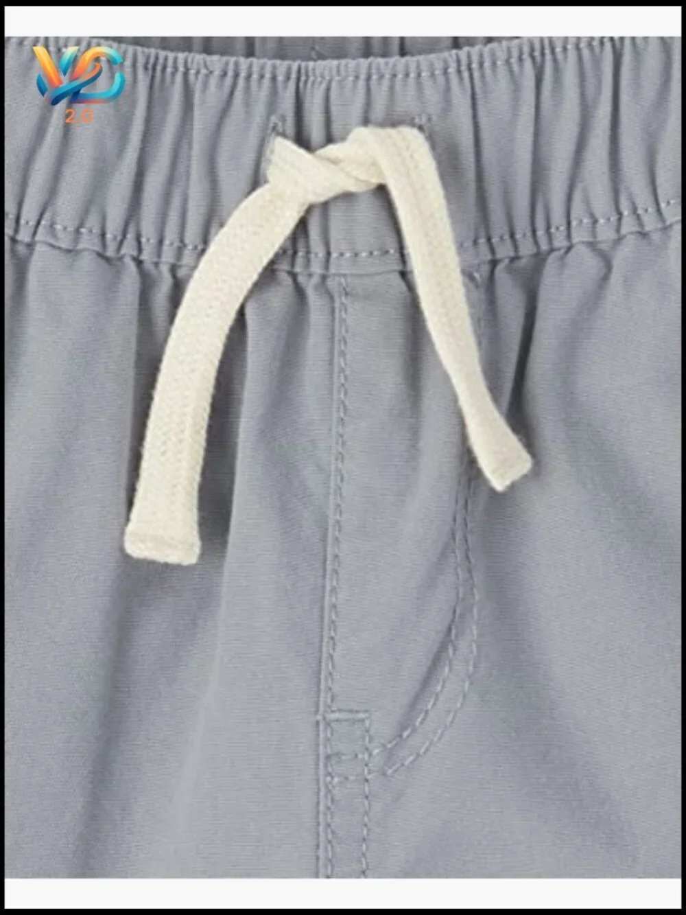 Kids jogger shorts 3-pack with pockets cotton durable